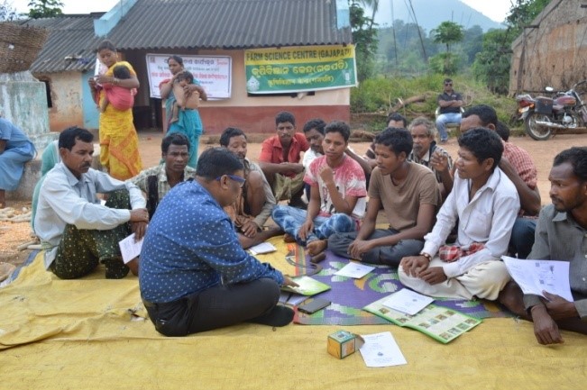 Training/ demonstration with farmers